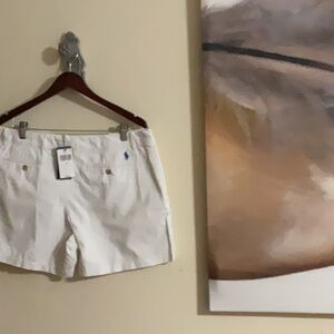 Polo by Ralph Lauren Women's White Shorts